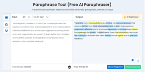 Duplichecker Paraphrasing Tool Review