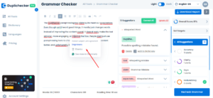 Grammar Checker Review of Duplichecker