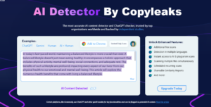 Working of Copyleaks AI Detector