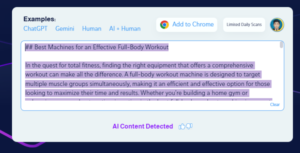 Copyleaks AI Detector Report